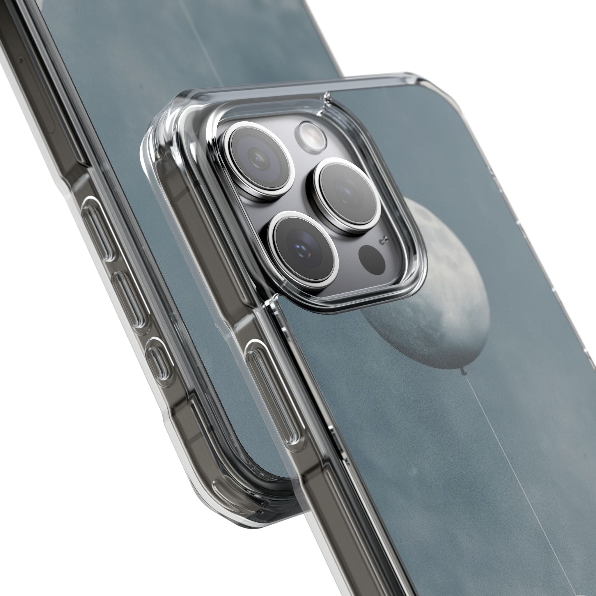 Moon Cradled Softly iPhone Case - Impact