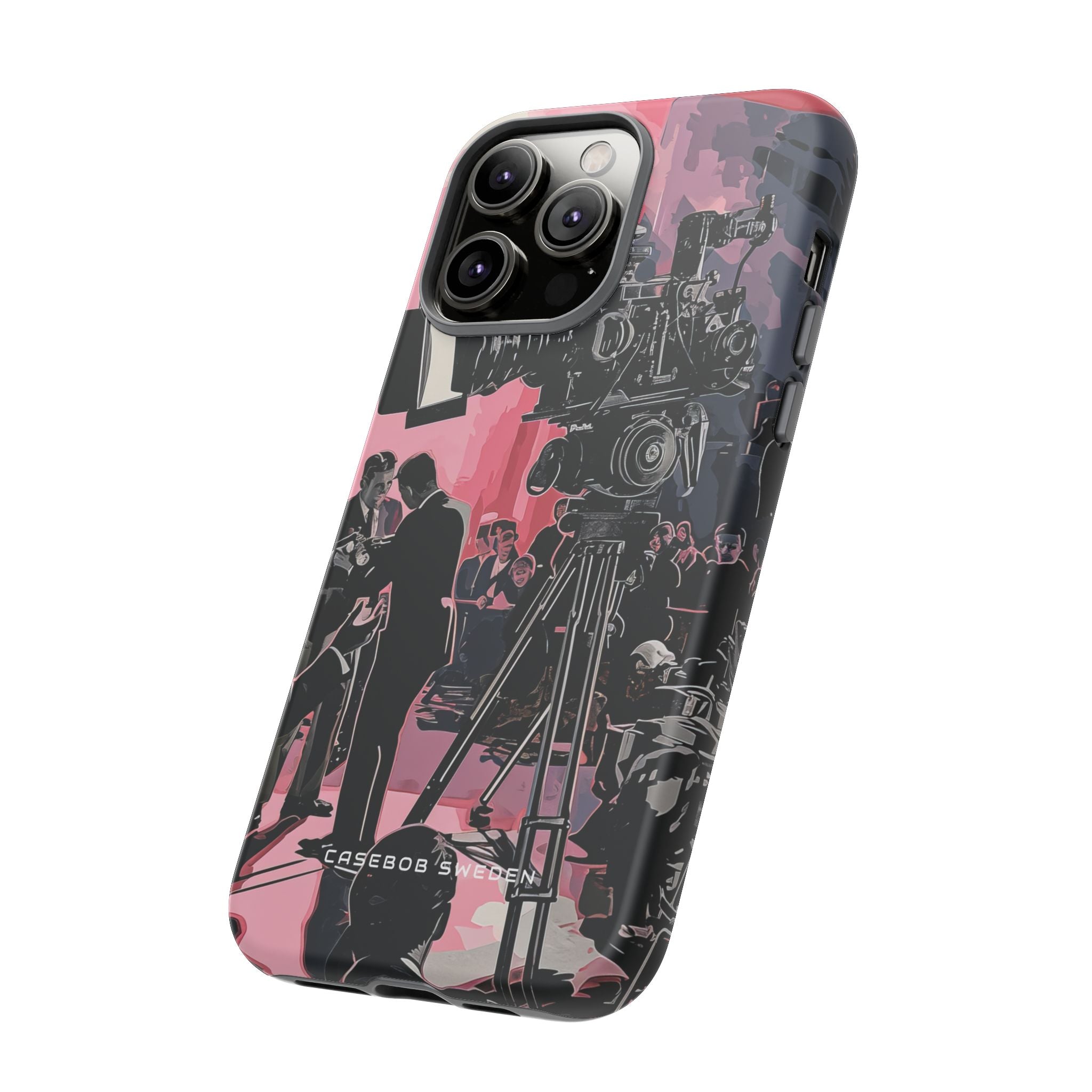 Retro Cinematic Spotlight iPhone 14 - Tough Phone Case