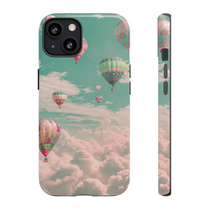 Skyward Balloons: Pastel Journey - Protective Phone Case