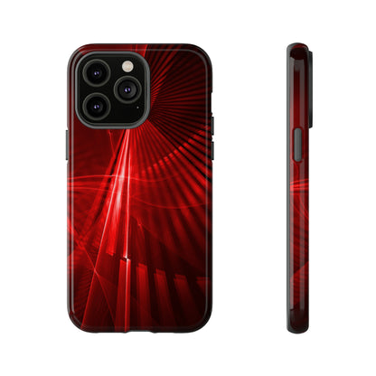 Red Disco Lights - Protective Phone Case