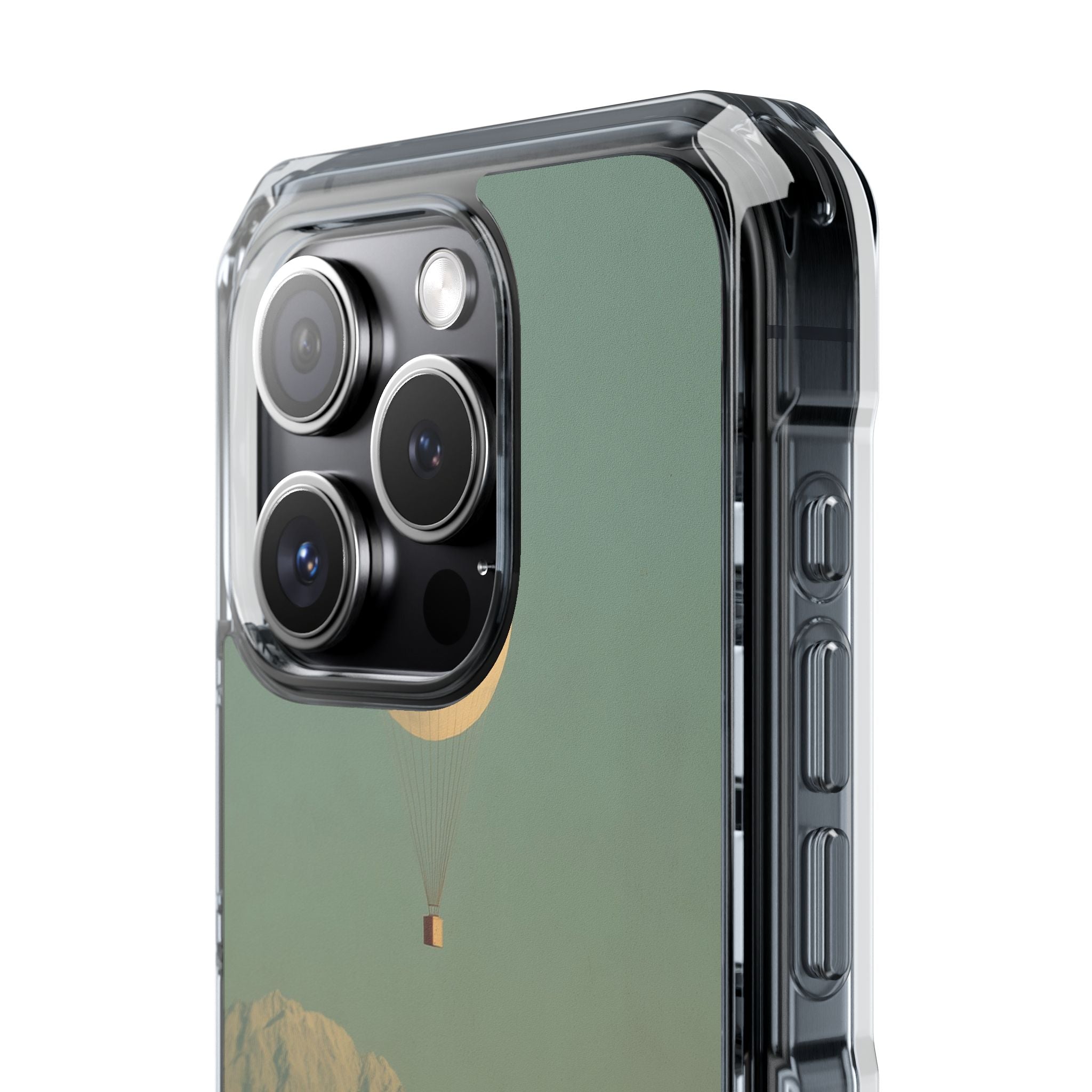 Moon Hovers Low iPhone Case - Impact