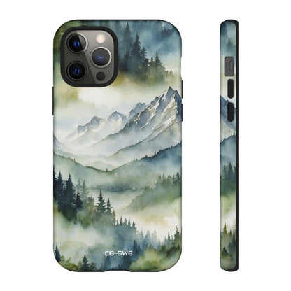 Misty Peaks Emerge - iPhone Case