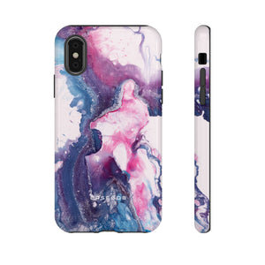 Blue & Pink Art - Protective Phone Case