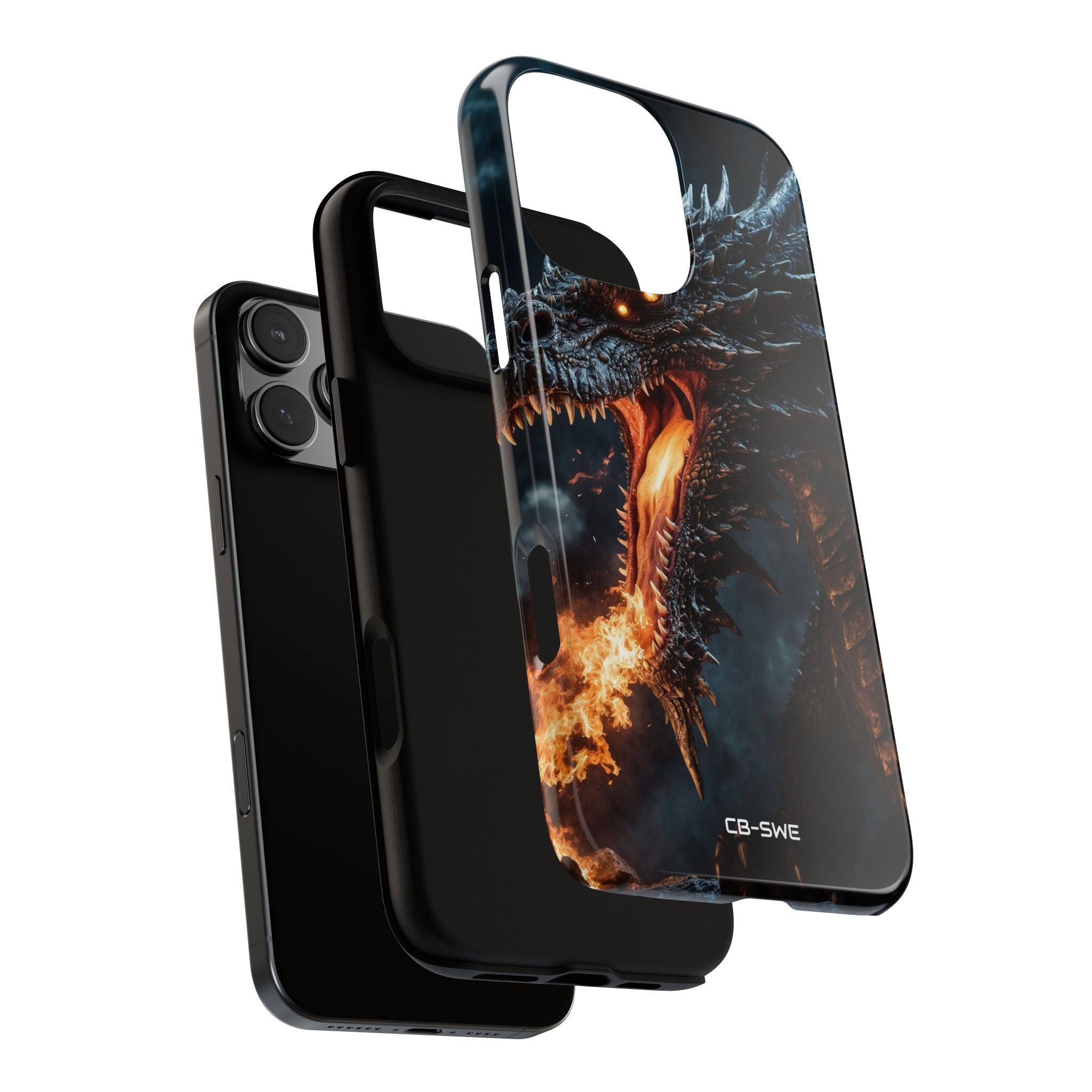 Fiery Breath Erupts - iPhone Case