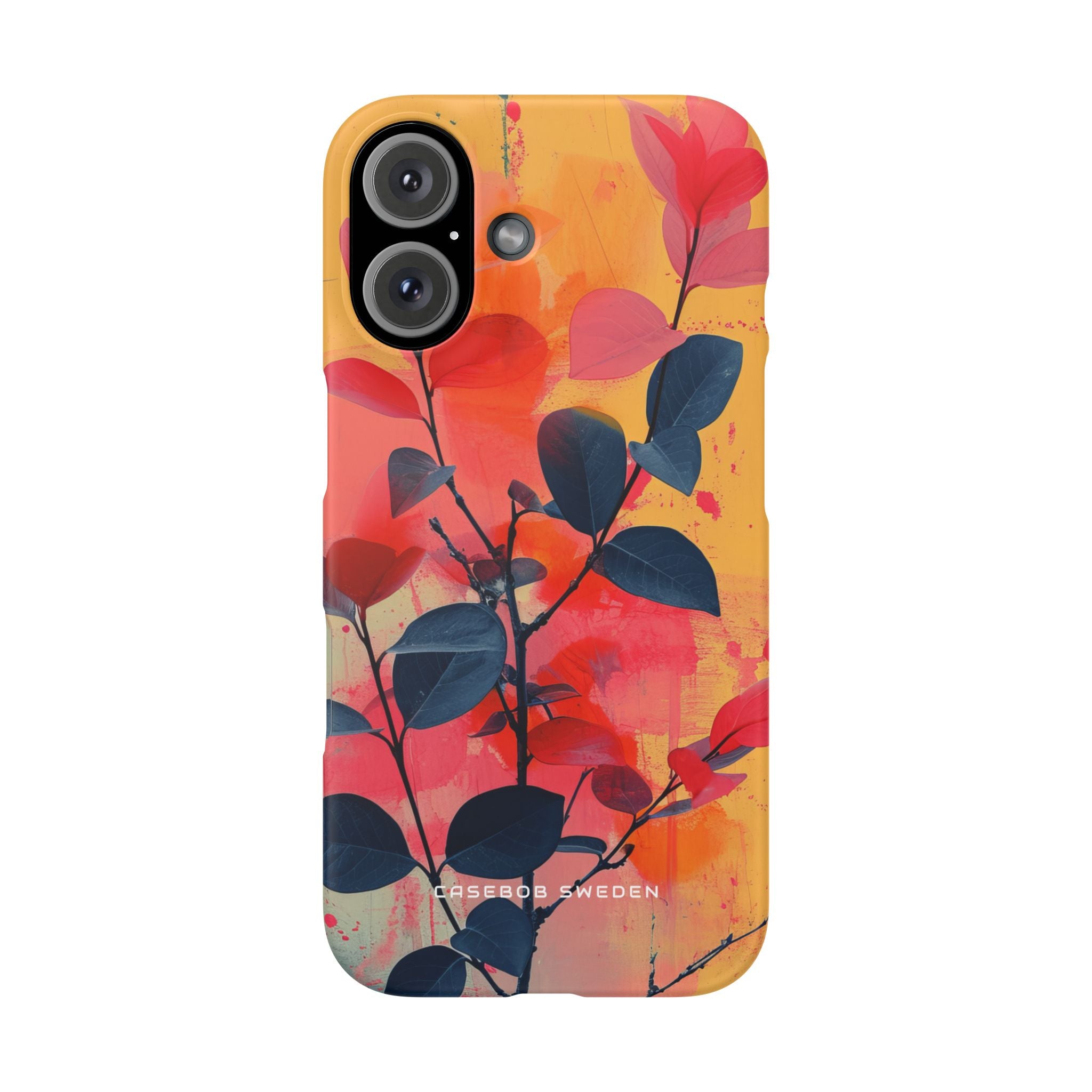 Vivid Floral Harmony iPhone 16 - Slim Phone Case