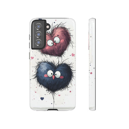 Fluffy Hearts Embrace - Samsung Case
