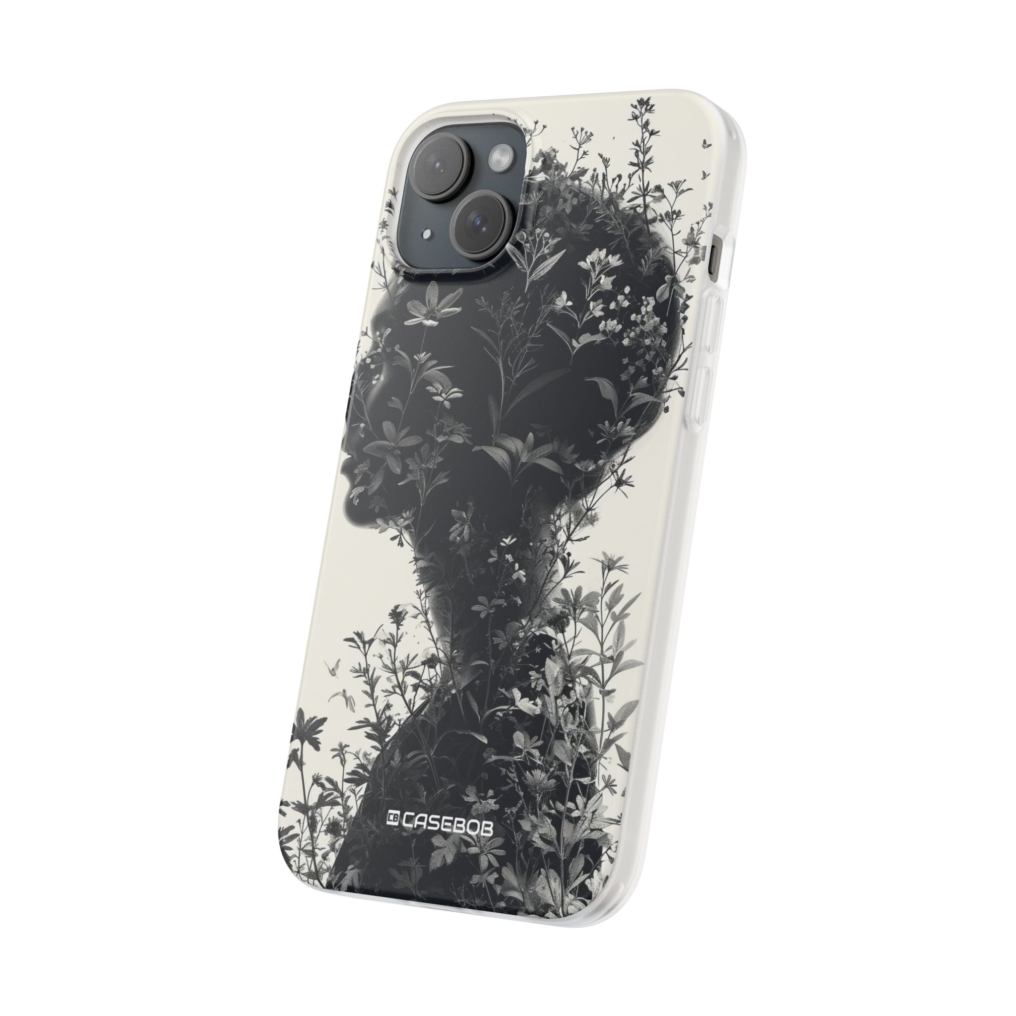 Botanical Silhouette Essence | Flexible Phone Case for iPhone