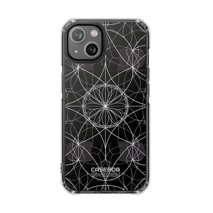 Symmetric Line Bloom iPhone 14 - Impact Clear+