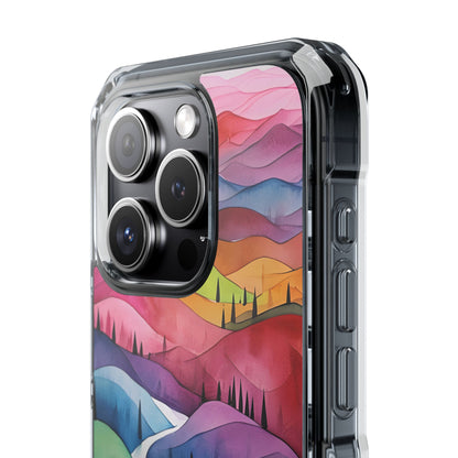 Whimsical Colorful Valleys iPhone Case - Impact