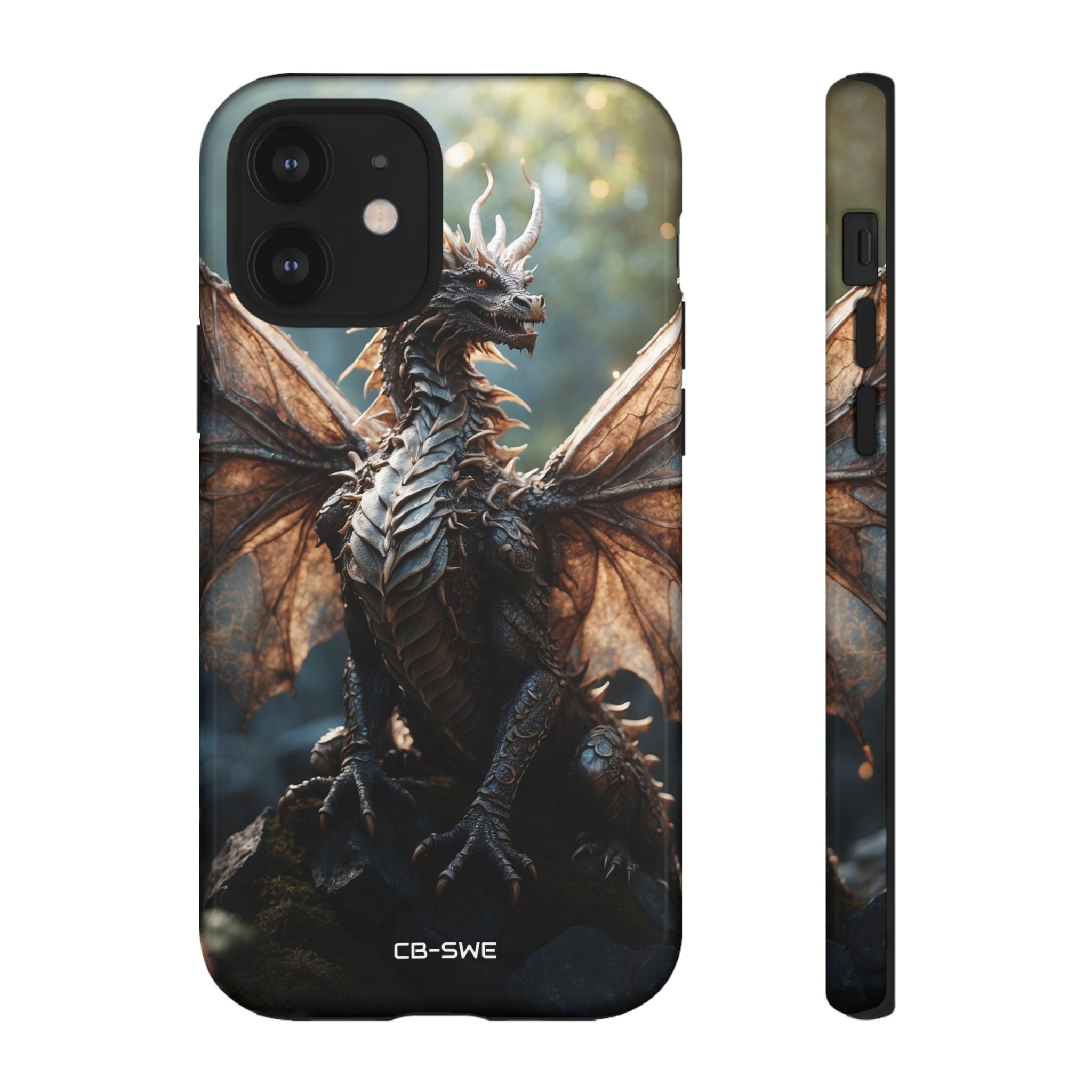 Majestic Dragon Glows - iPhone Case