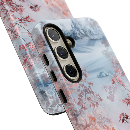 Floral Serenity Case - Tough Samsung S24 Phone Case