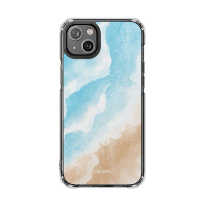 Serene Coastal Whispers iPhone Case - Impact
