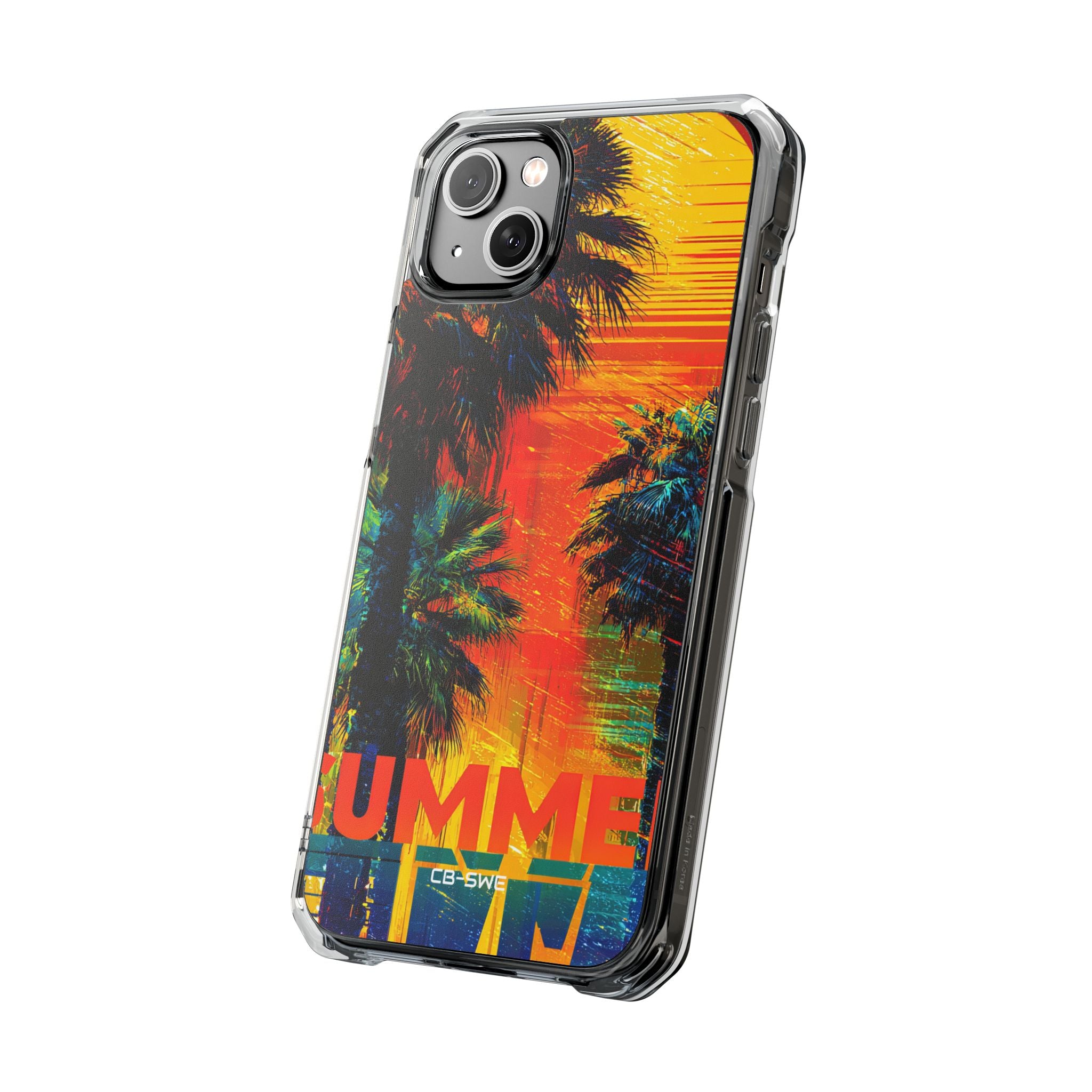 Summer Sunset Palms iPhone Case - Impact