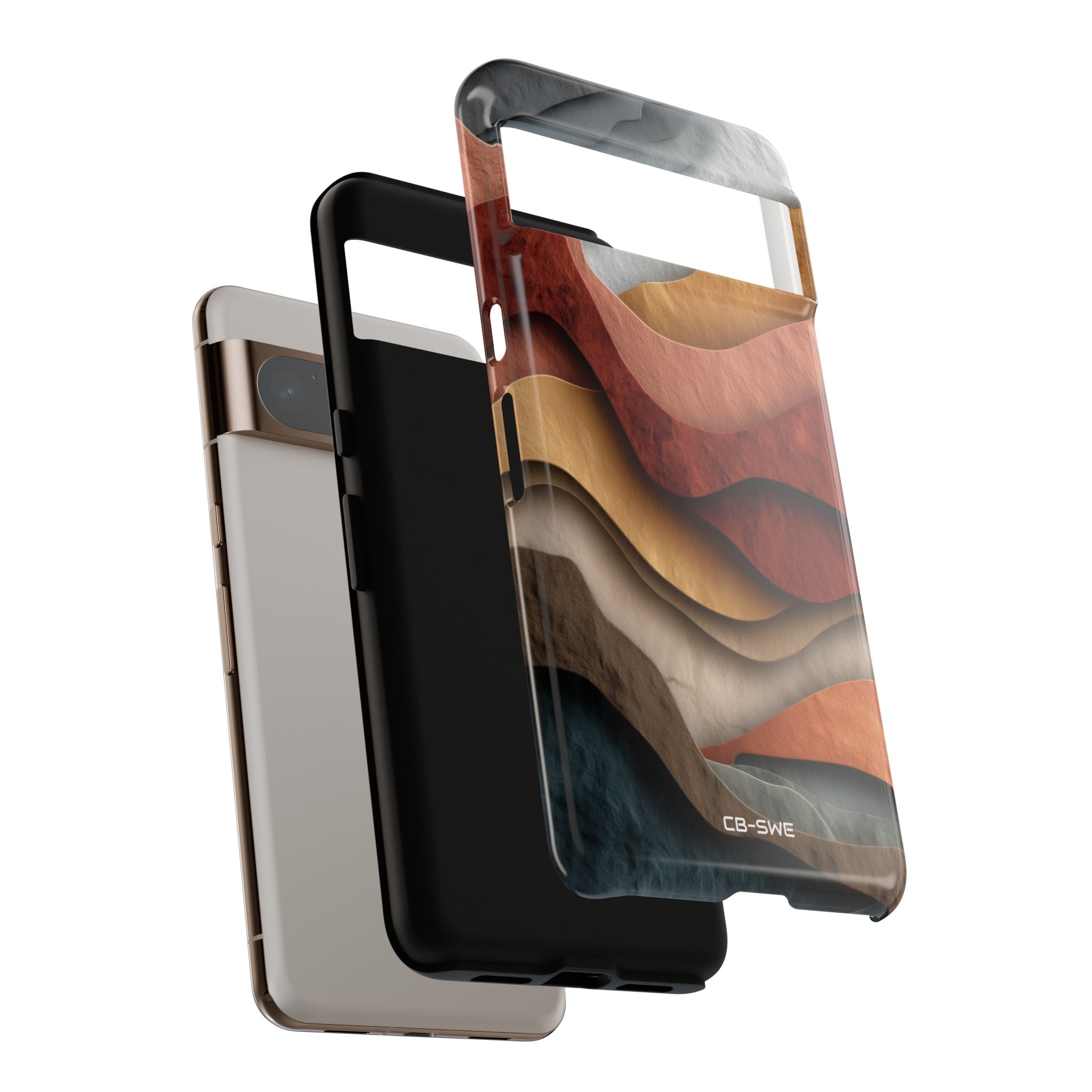 Layered Earth Whisper - Google Pixel Case