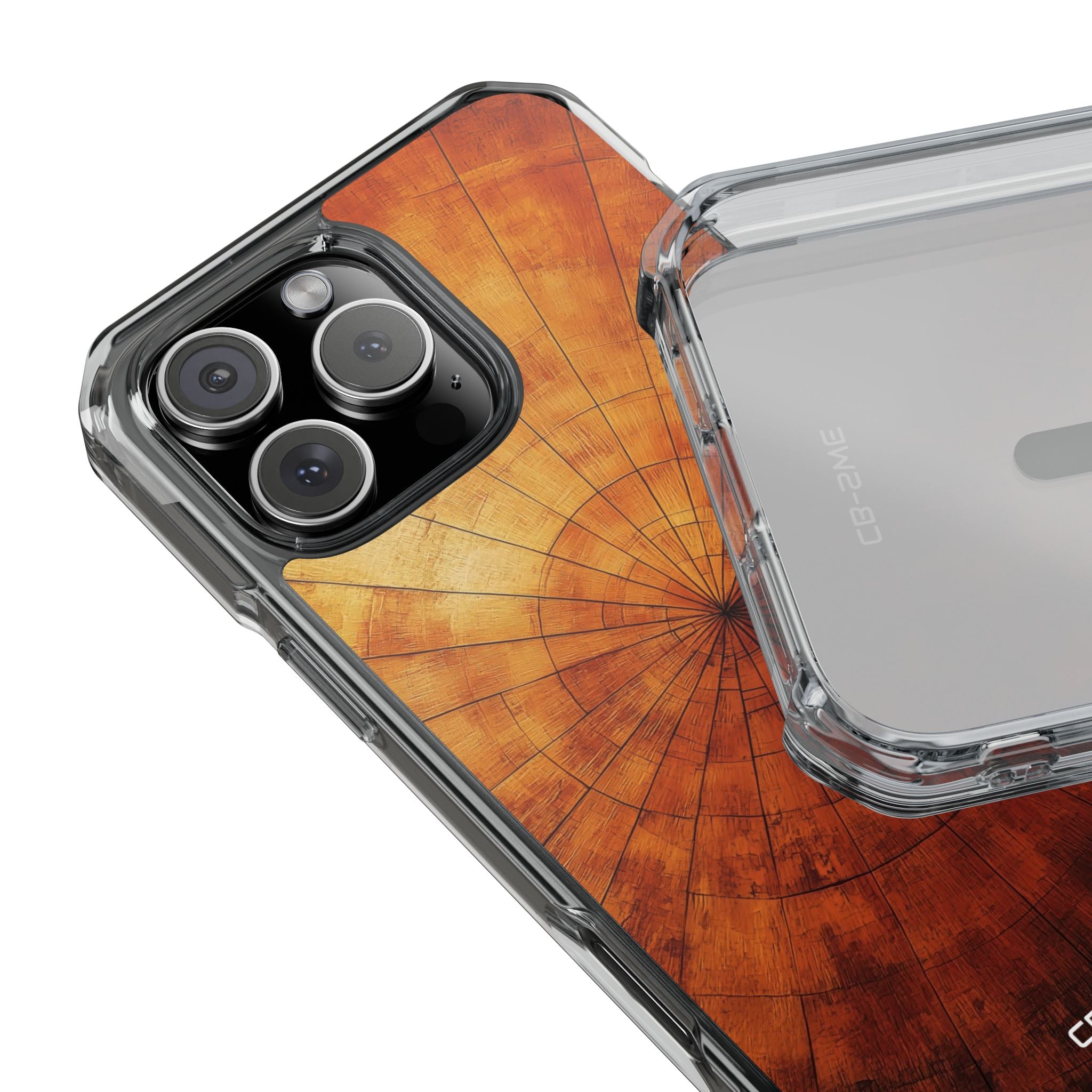 Warm Wood Swirls iPhone Case - Impact
