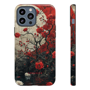 Moonlit Rose Peace - Protective Phone Case