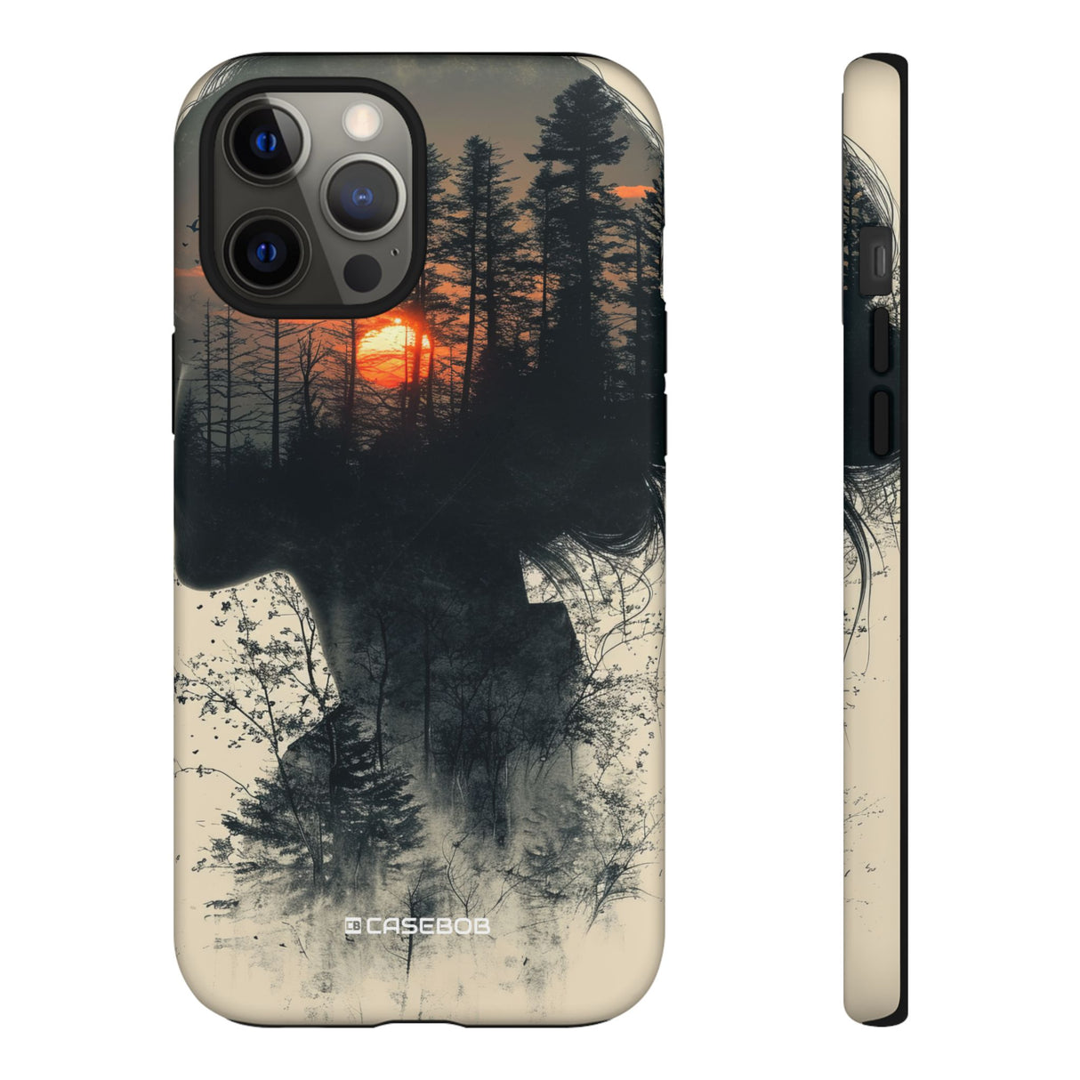 Tranquil Silhouette | Protective Phone Case for iPhone