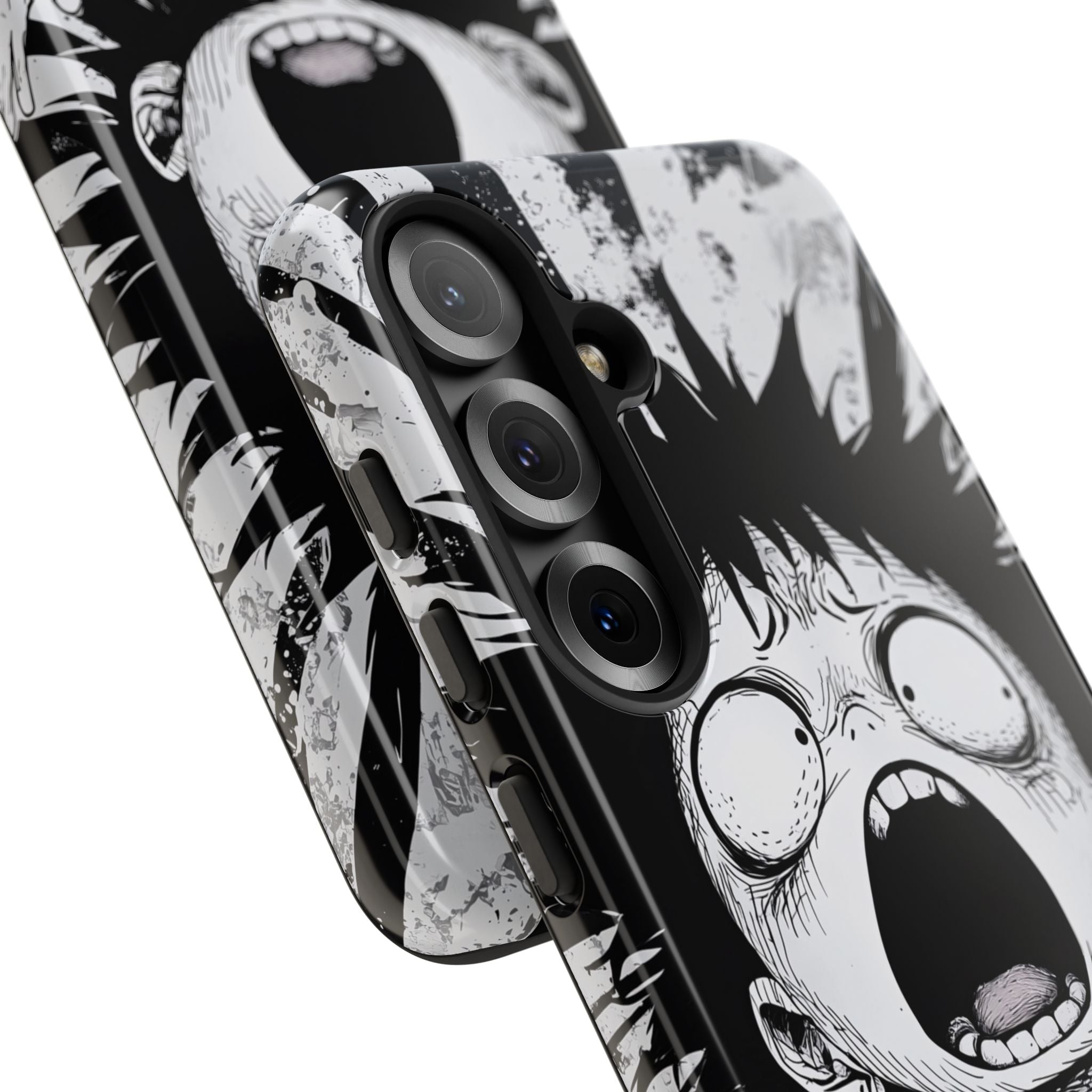 Screaming Stripes Samsung S25 Case - Tough