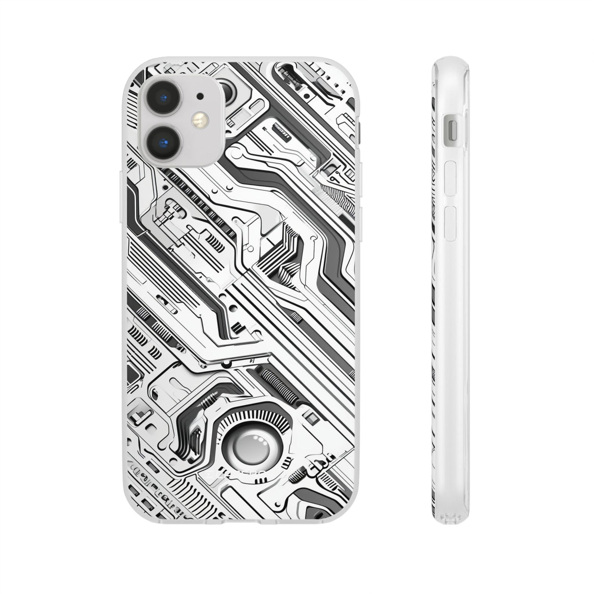 Techno Circuitry | Flexible Phone Case for iPhone