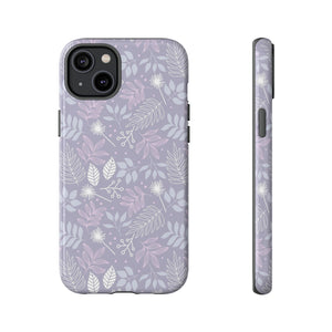 Purple Mona Leaf - Protective Phone Case