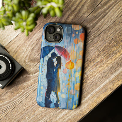 Rainy Day Love Umbrellas - Protective Phone Case