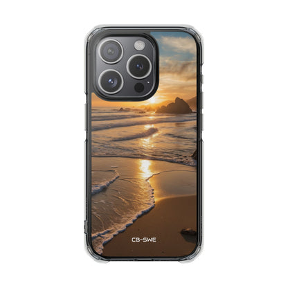 Waves Embrace Shore iPhone Case - Impact