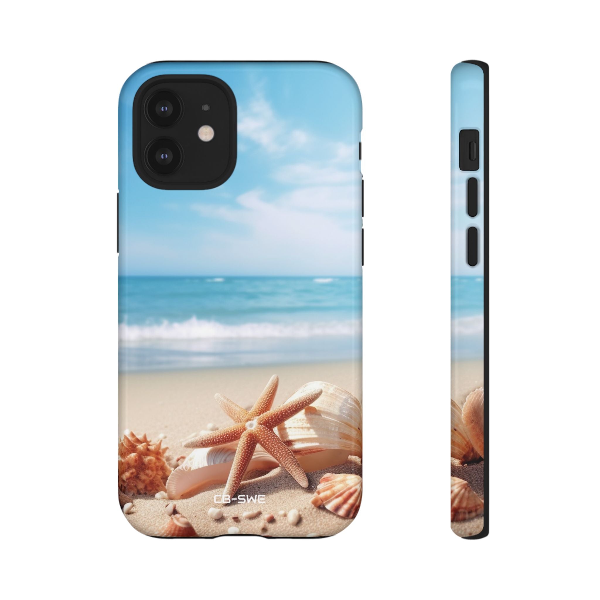 Shells Rest Beneath Waves - iPhone Case