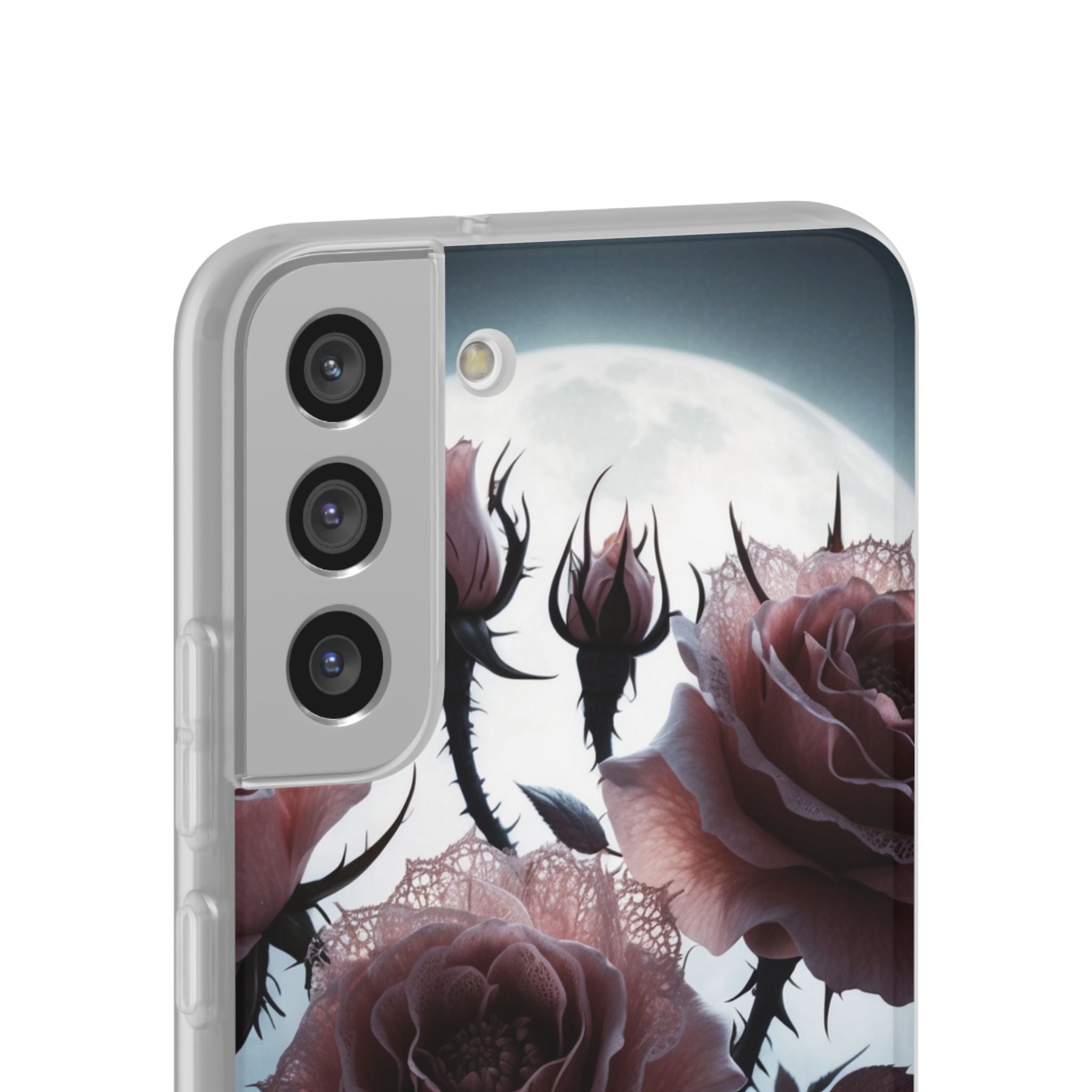 Luminous Rose Thorns Samsung S22 Plus Case - Soft