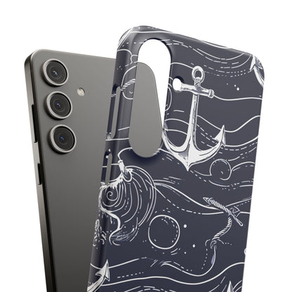 Gradient Anchorflow Waves Samsung S24 - Slim Phone Case