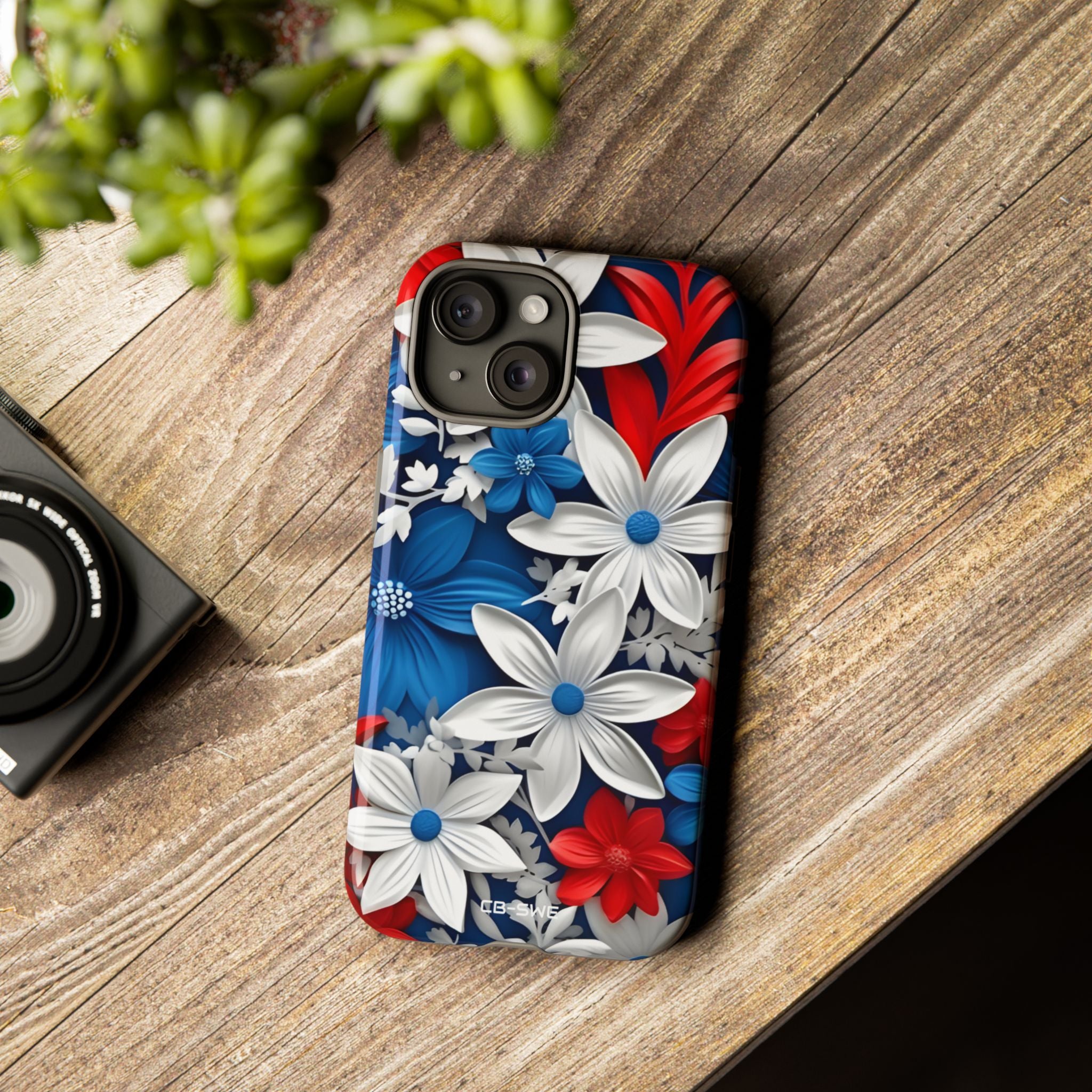 Floral Sculpture Blooms - iPhone Case