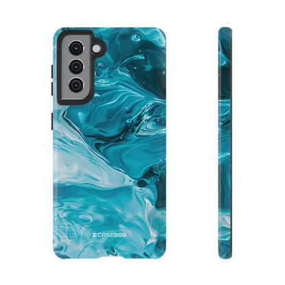 Turquoise Pantone  | Phone Case for Samsung (Protective Case)