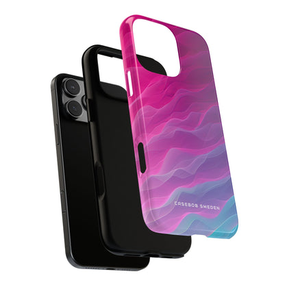 Gradient Oceanflow Waves iPhone 16 - Tough Phone Case