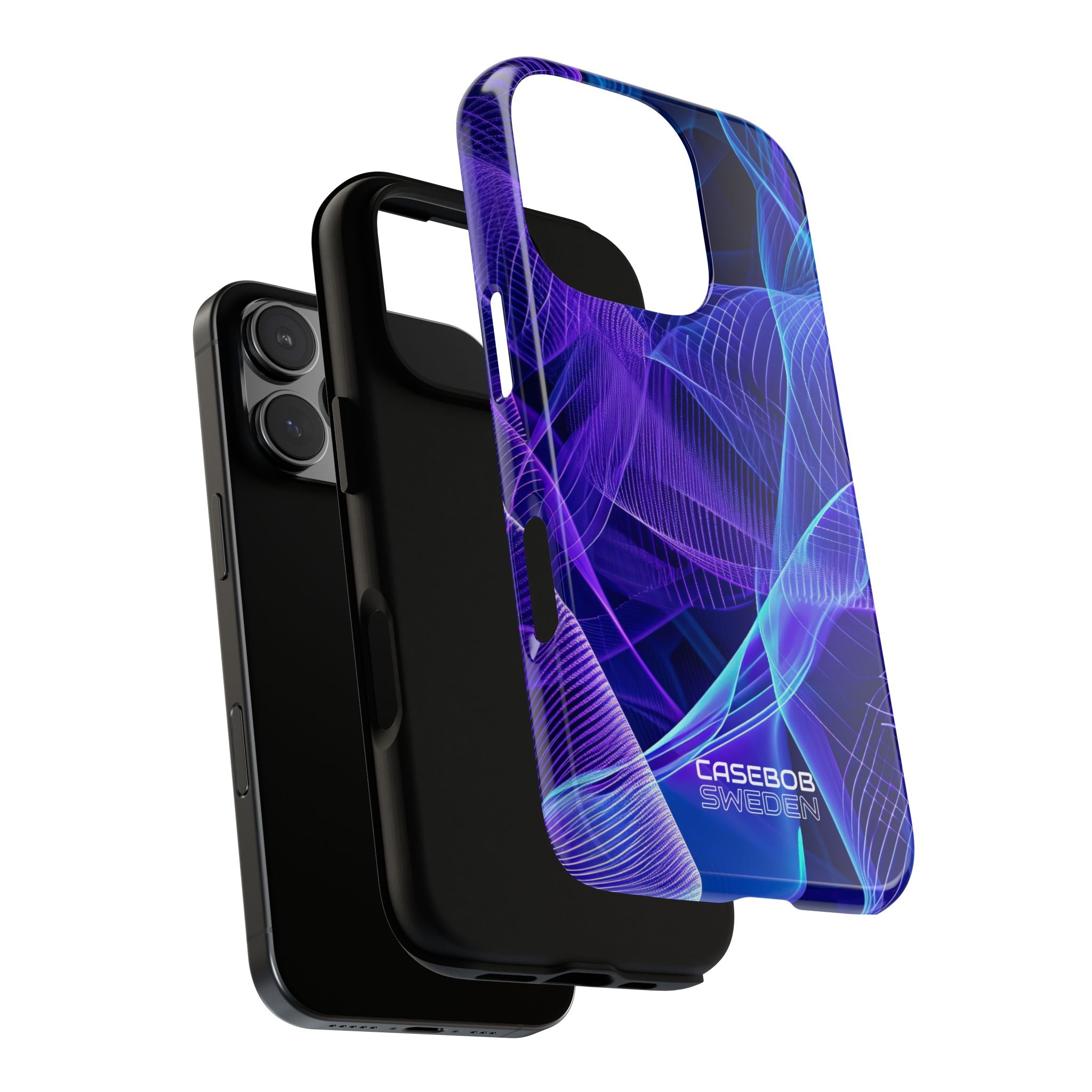 Electric Waveforms iPhone 16 - Tough
