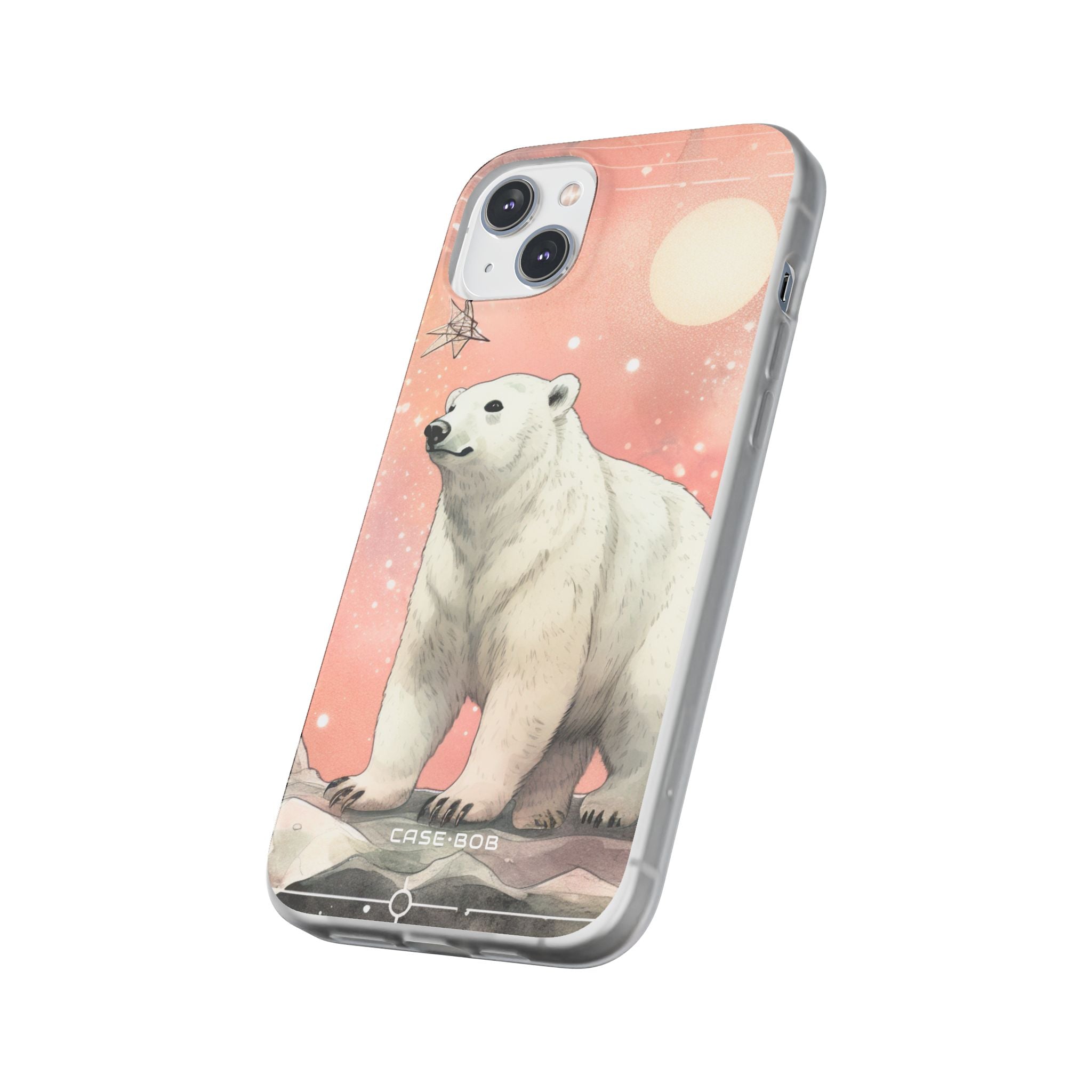 Polar Bear Dream iPhone 14 Plus Case - Soft