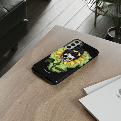 Sunflower Skull Fusion - Samsung Case
