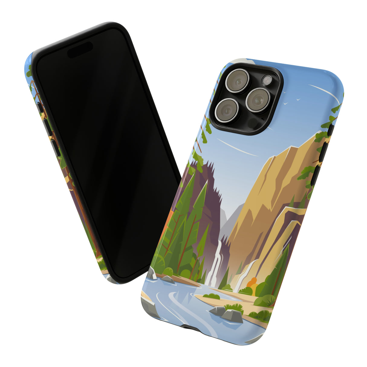 Waterfall at National Park - Protective Phone Case