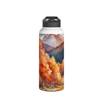 Autumn Mountain - Stainless Steel Water Bottle