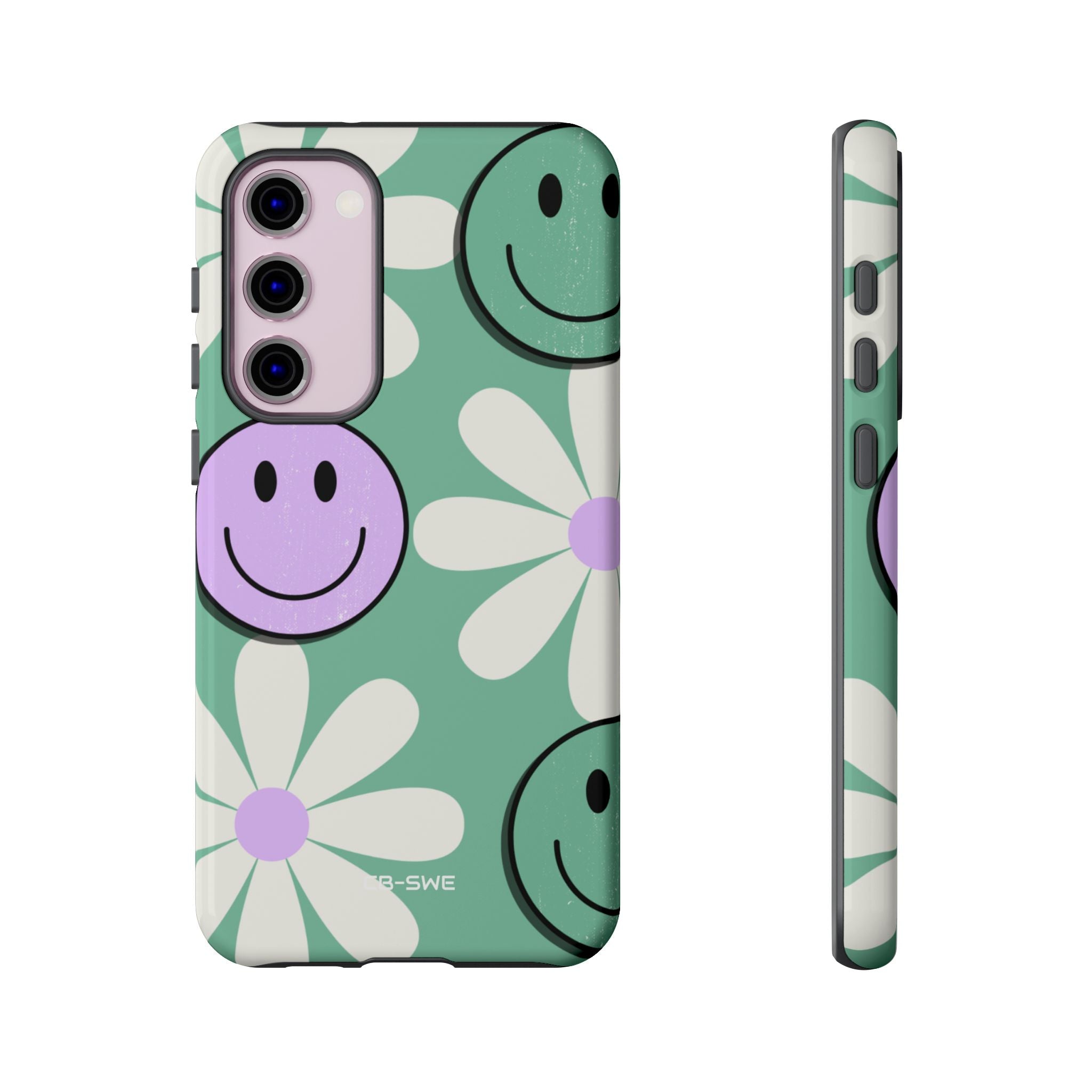 Playful Retro Blooms - Samsung Case