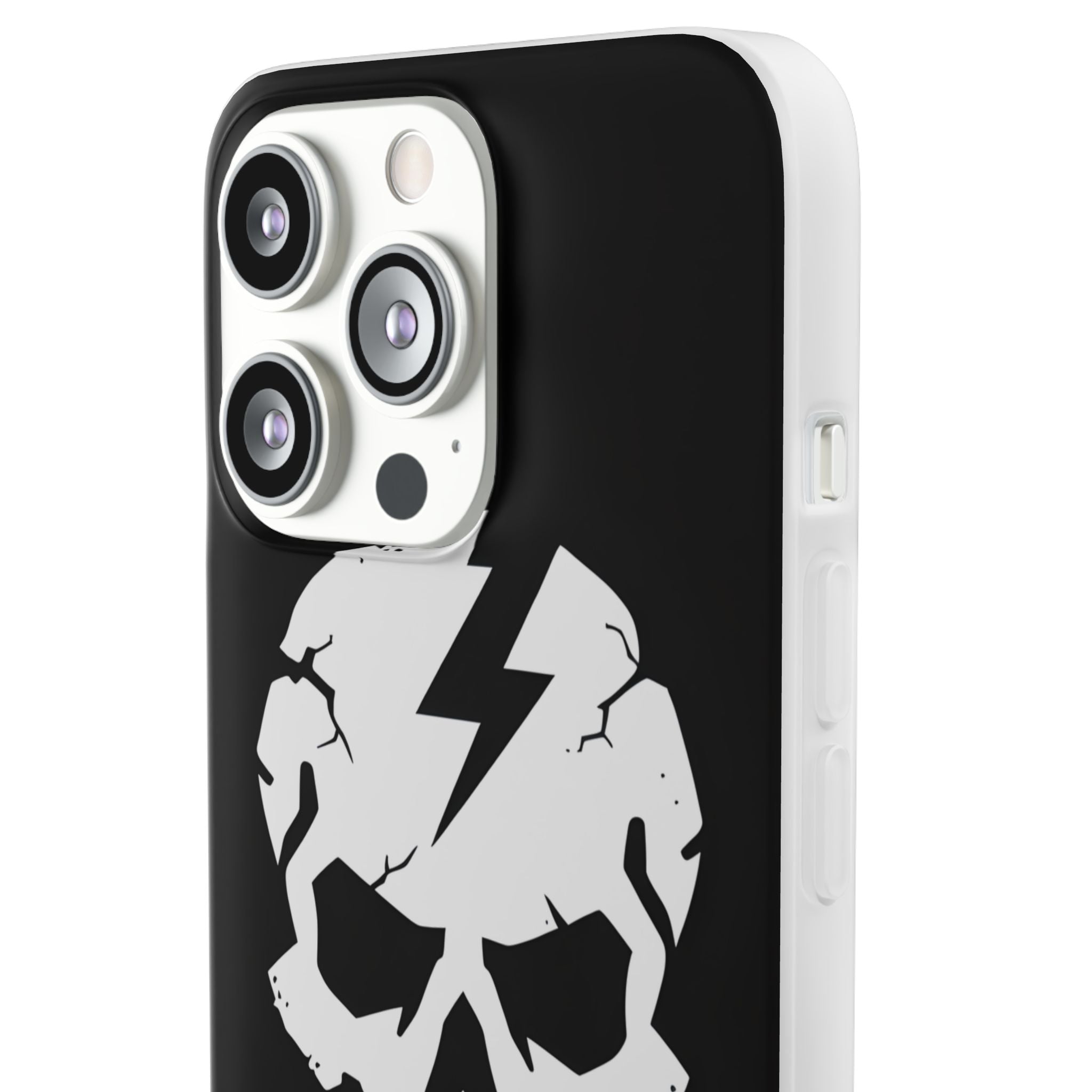 Lightning Skull iPhone 13 Pro - Soft