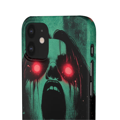 Haunting Glow of Gothic Eyes iPhone 12 - Slim Phone Case