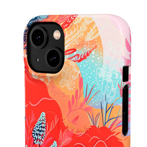 Living Coral Design | Handyhülle für iPhone (Slim Case)