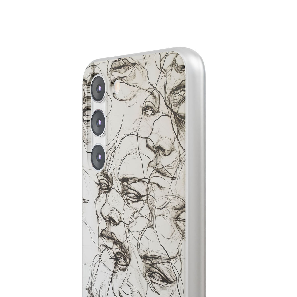 Ethereal Faces | Flexible Phone Case for Samsung Galaxy