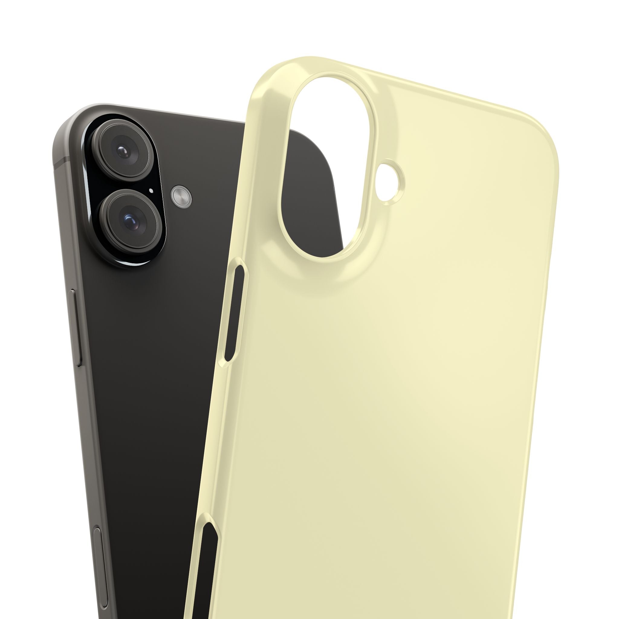 Lemon Chiffon iPhone 16 - Slim Phone Case