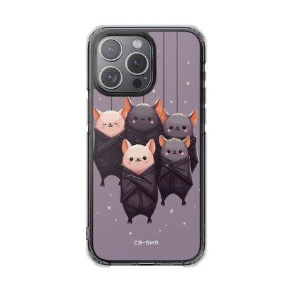 Playful Bats Hang iPhone Case - Impact