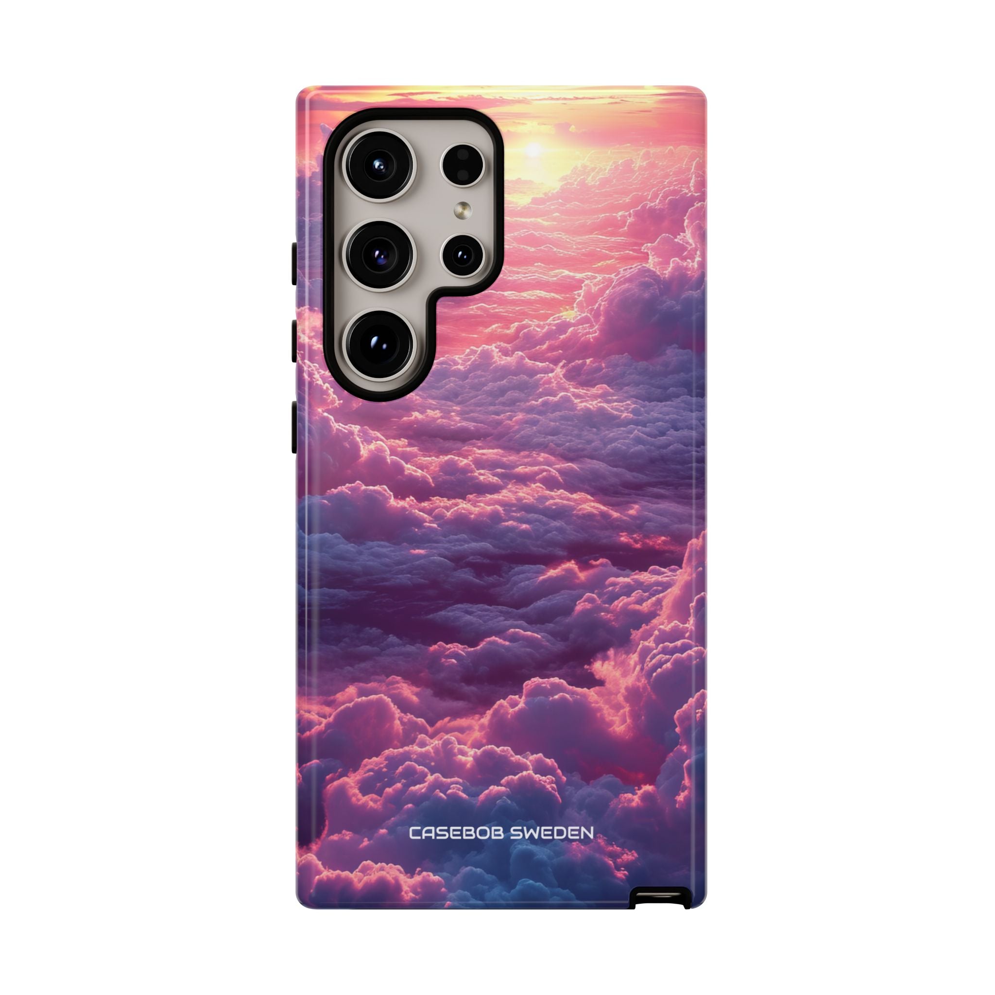 Pink Purple Clouds - Tough Samsung S24 Phone Case