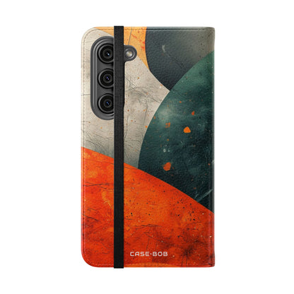 Sweeping Ember Bands - Samsung S23 Case - Wallet