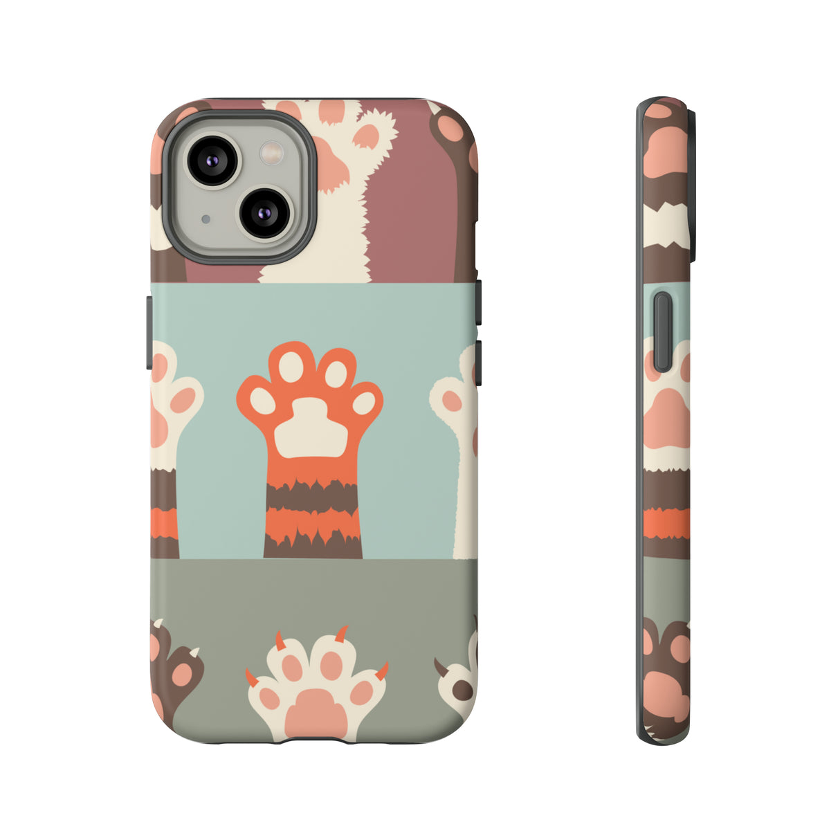 Vintage Cat Paw - Protective Phone Case