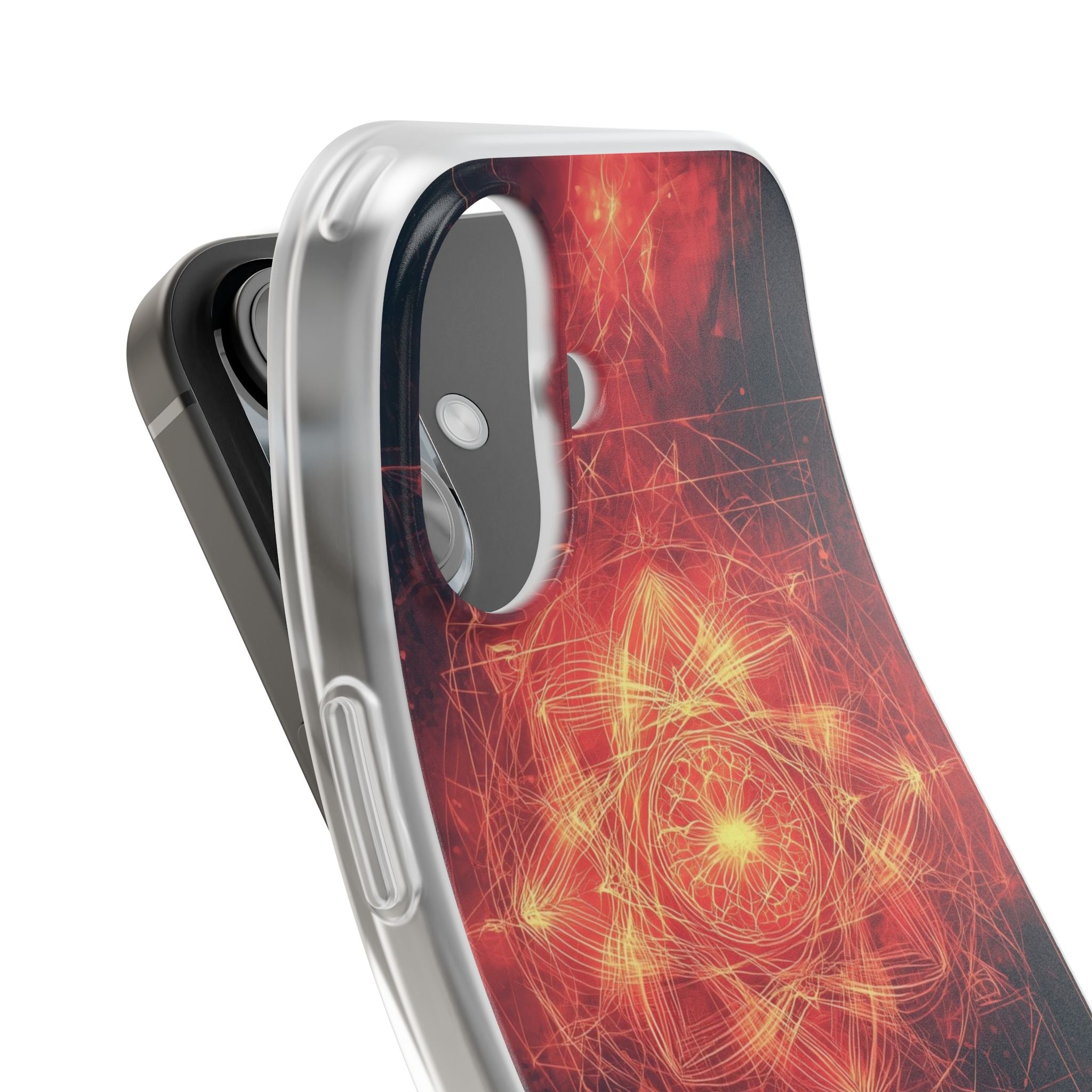Radiant Mandala iPhone 16 Case - Soft
