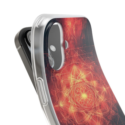 Radiant Mandala iPhone 16 Case - Soft