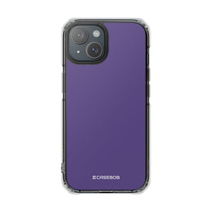 Ultra Violet | Handyhülle für iPhone (Clear Impact Case – Magnetisch)